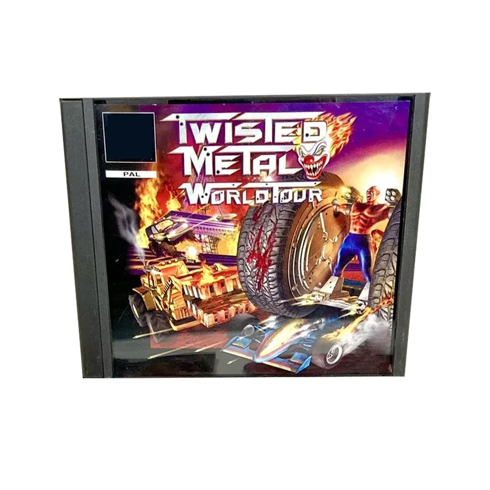 لعبة Twisted Metal على PS1 – النسخة الأصلية بالكتيّب