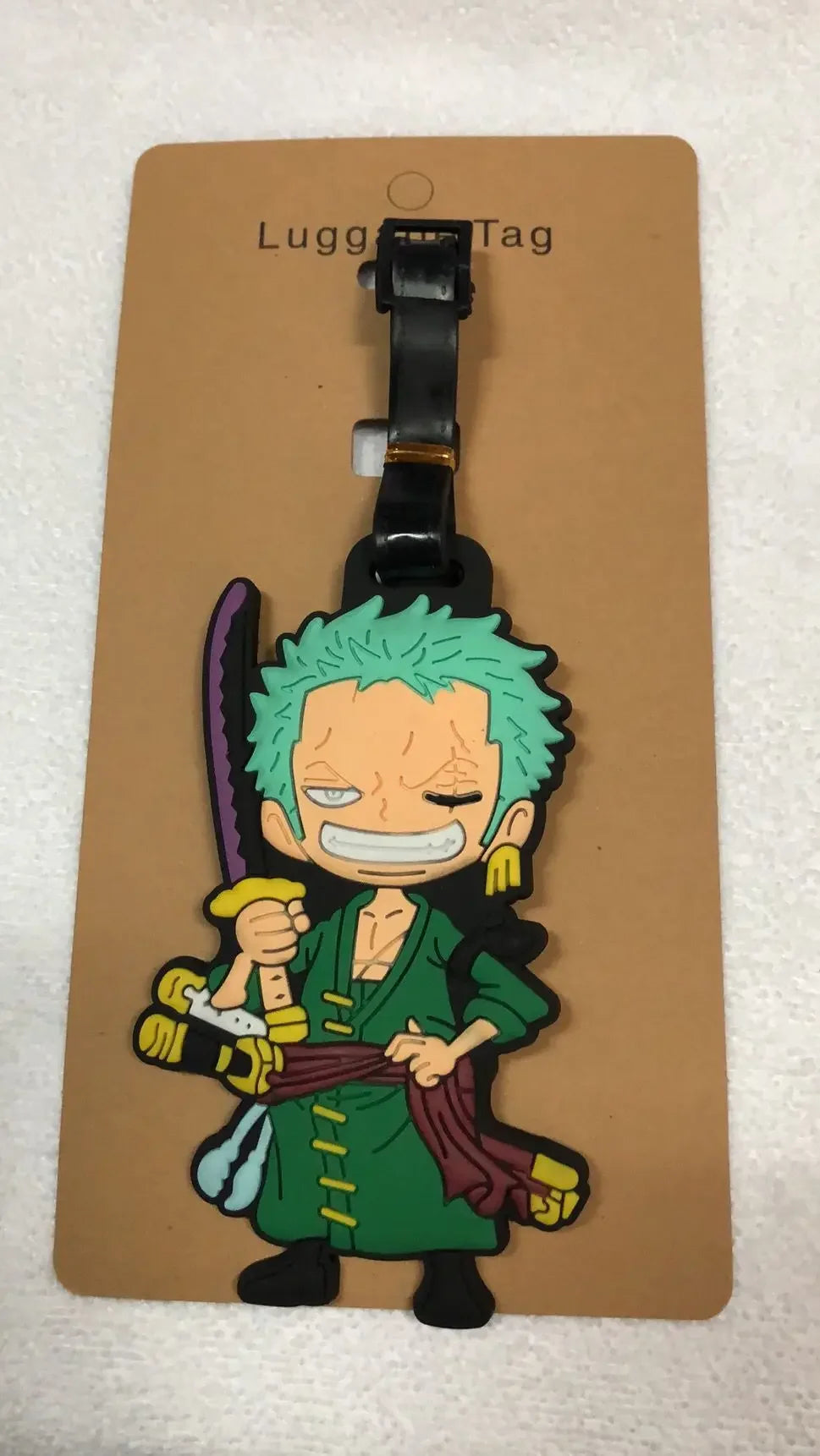 بطاقات شنط سفر ون بيس – لوفـي وتشوبر | إكسسوارات كرتونية من السيليكون