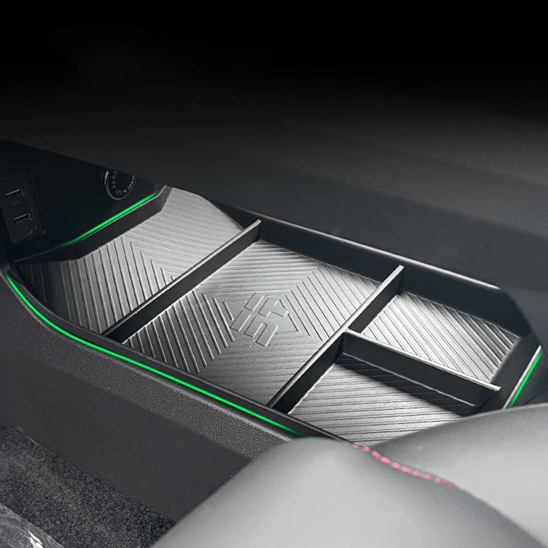 صندوق تخزين أسفل الكونسول الوسطي – منظم داخلي مخصص لـ Chery Jetour T2 موديلات 2023 و2024