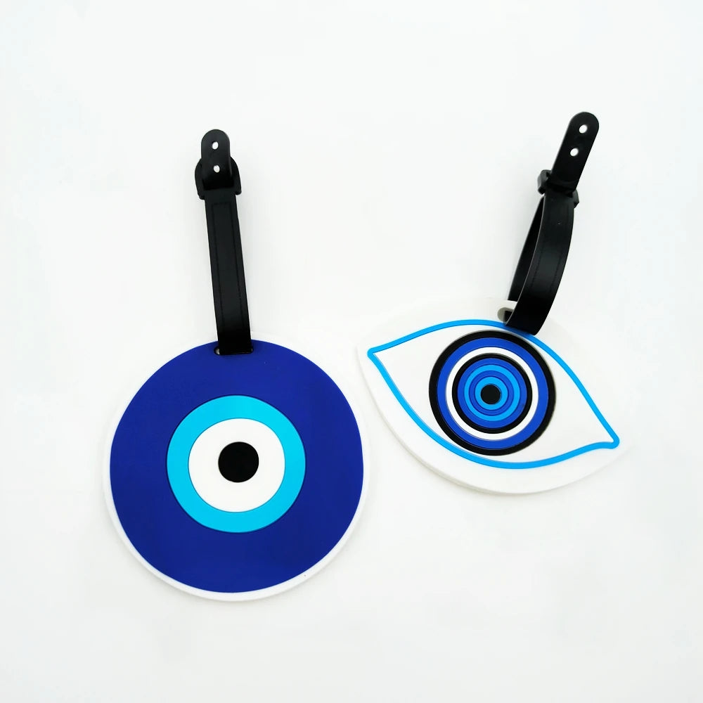 تاق شنطة سفر ستايل  – أزرق، متوفر بـ1 أو 3 قطع، للحماية من فقدان الشنط أثناء السفر