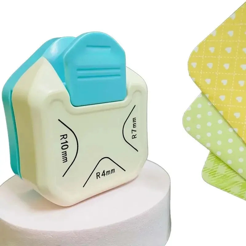 أداة 3 في 1 لقص وتزيين الزوايا – لبطاقات العمل، الصور، الكروت، والمشاريع اليدوية