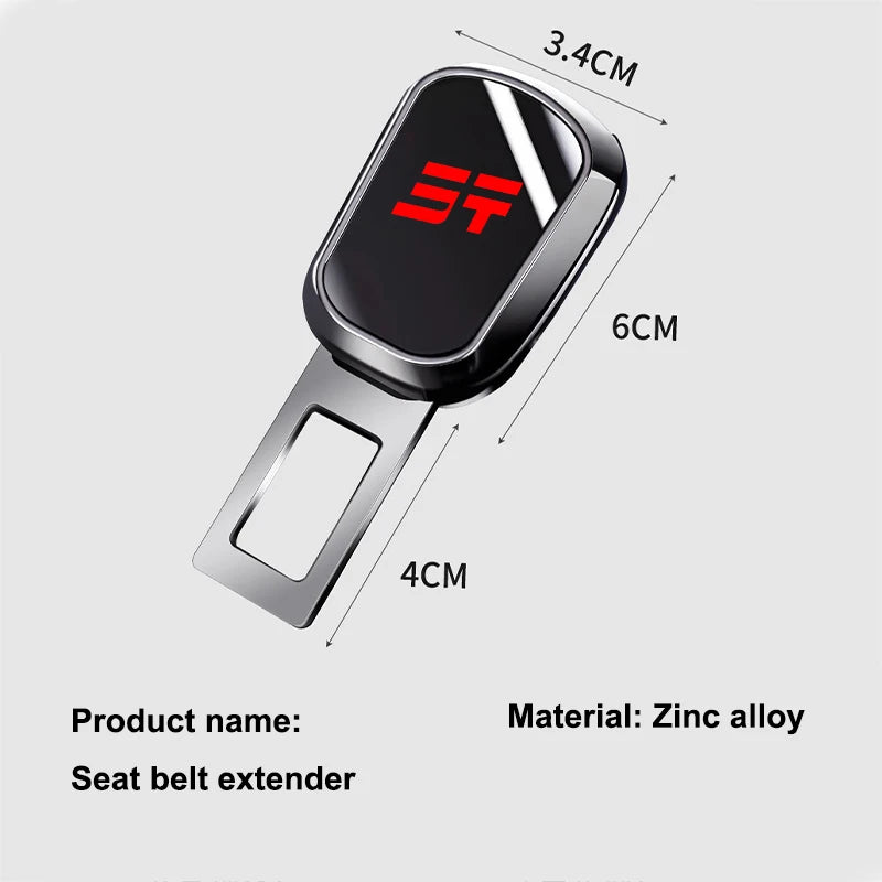 إضافة مشبك لحزام الأمان