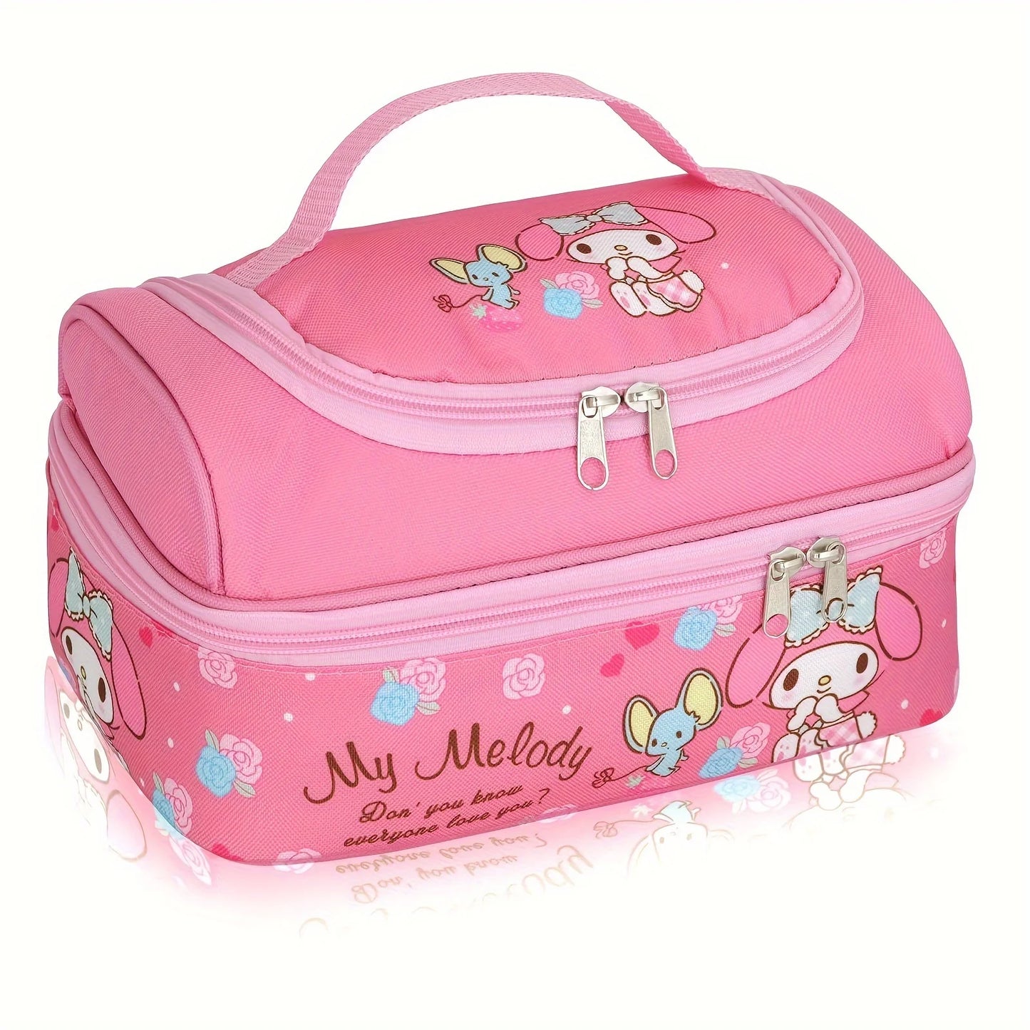 حقيبة غداء حرارية كروومي وسينامورول وماي ميلودي من MINISO