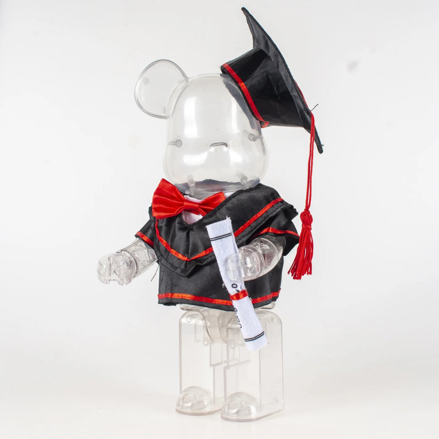 تمثال Bearbrick 400% بلباس التخرج – دمية ديكورية رائعة لهدية التخرج