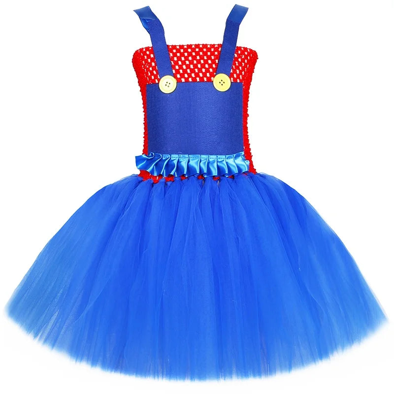 فستان تنكري للأطفال – شخصية الأميرة من لعبة سوبر ماريو