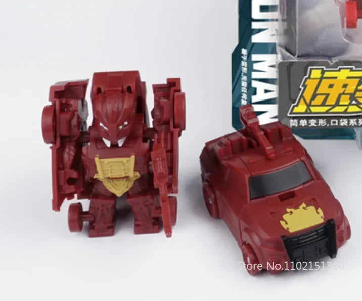 لعبة روبوت متحول 2 في 1 – سيارة تتحول إلى روبوت