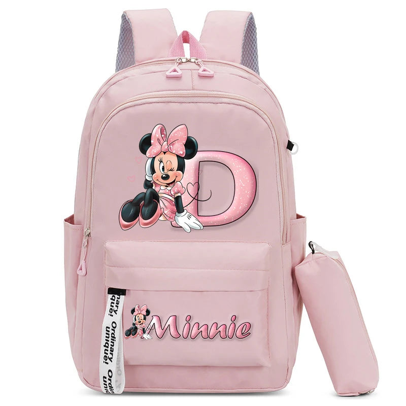 حقيبة ظهر ميني ماوس مع مقلمة