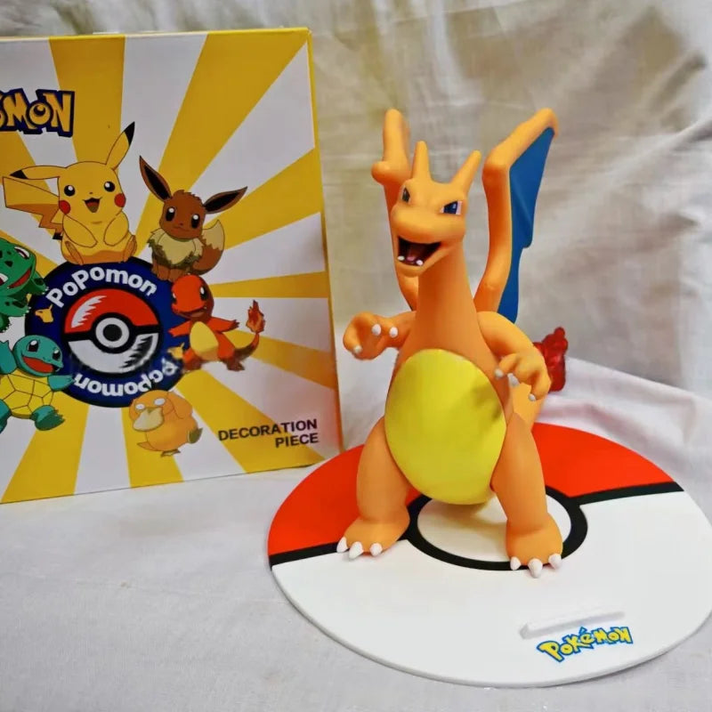 مجسمات شخصيات البوكيمون – بيكاتشو، تشارماندر، إيفي، سكويرتل، وتوغبي | تصميم كبير | مناسبة للهواة والهدايا