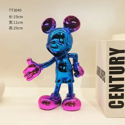 تمثال ميني ماوس العصري – مجسم ديكوري من الراتنج بحجم 20/30 سم