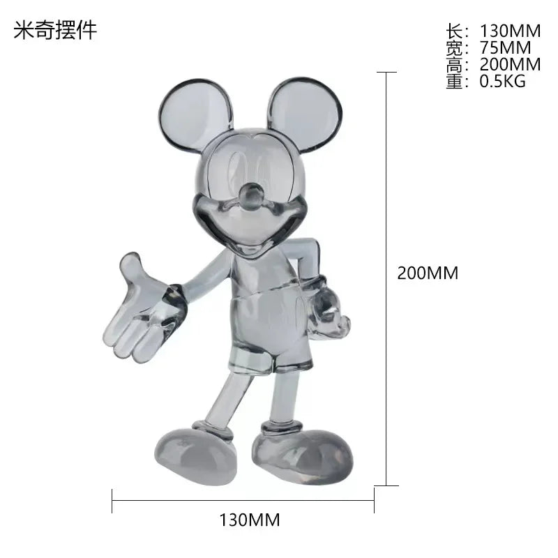 تمثال ميني ماوس العصري – مجسم ديكوري من الراتنج بحجم 20/30 سم