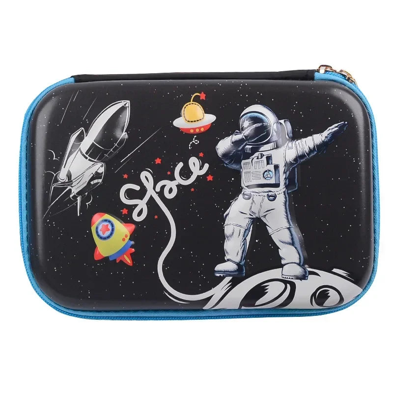 مقلمة كرتونية 3D من EVA – تصميم كاوايي، سعة كبيرة، علبة صلبة لحفظ الأدوات المدرسية