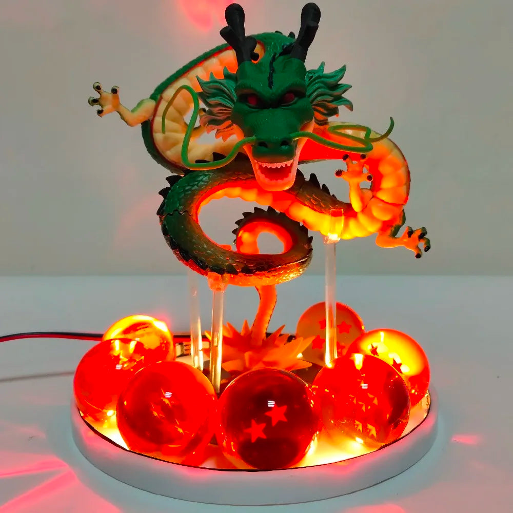 مجسم شنرون Shenron + كرات التنين – من أنمي Dragon Ball Z | مع ريموت كنترول