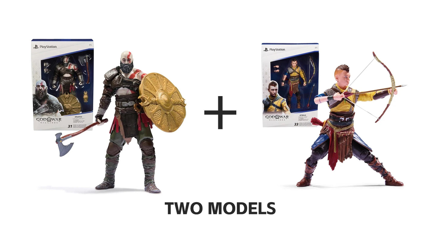 مجسم أتريوس – من لعبة God of War: Ragnarok | ارتفاع 6 إنش | إصدار رسمي لعشاق بلايستيشن