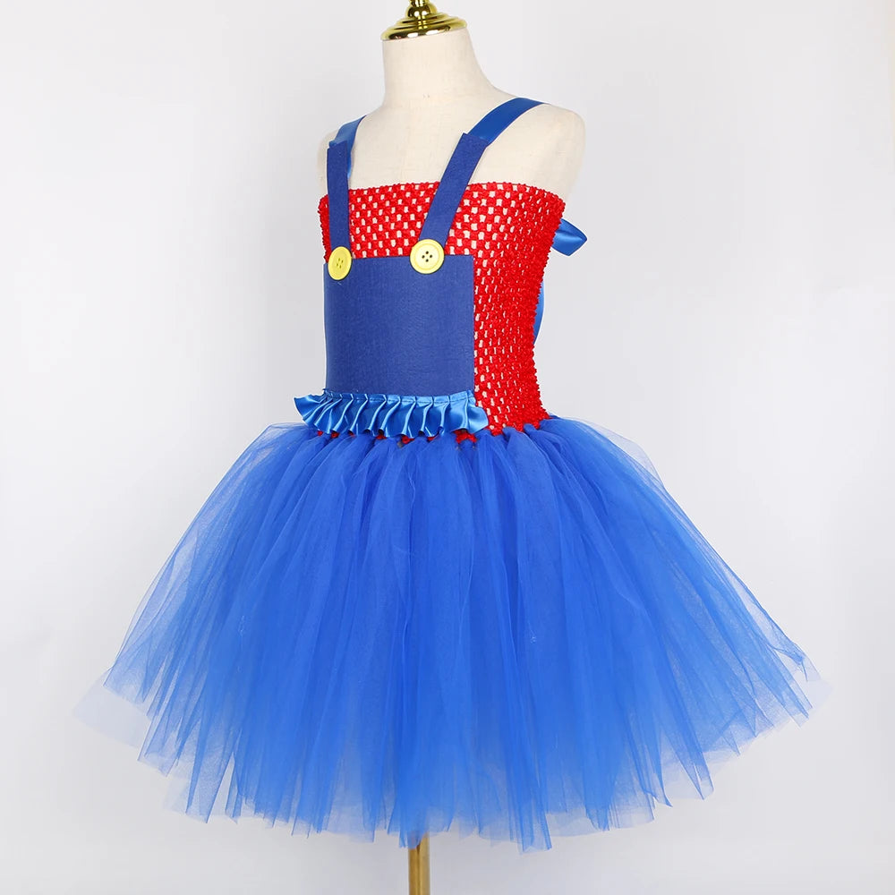 فستان تنكري للأطفال – شخصية الأميرة من لعبة سوبر ماريو