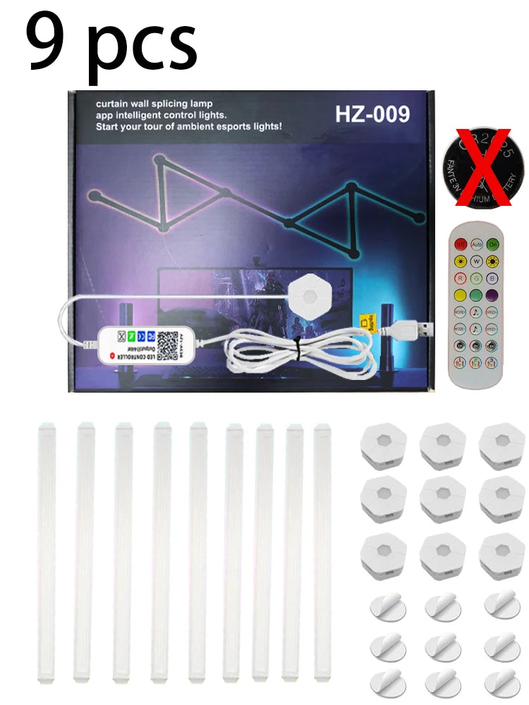 شريط إضاءة ذكي RGBIC – إضاءة خلفية تفاعلية مع الموسيقى