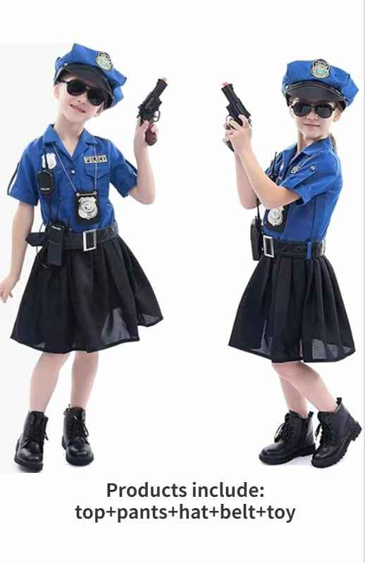 زي شرطي للأطفال
