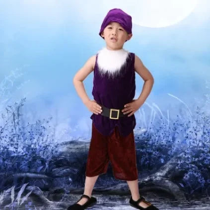 زي الأقزام السبعة للأطفال