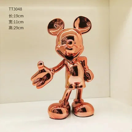 تمثال ميني ماوس العصري – مجسم ديكوري من الراتنج بحجم 20/30 سم