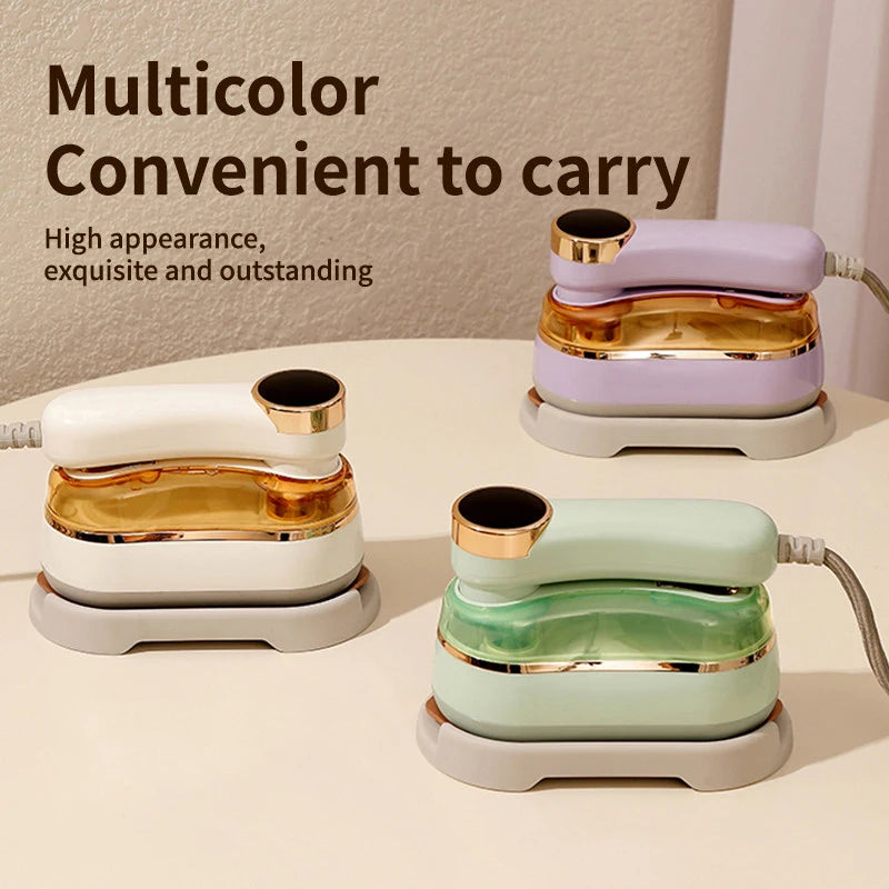 مكواة بخار يدوية 2025 بقوة 1200 واط – شاشة لمس، بثلاث سرعات، محمولة للاستخدام المنزلي