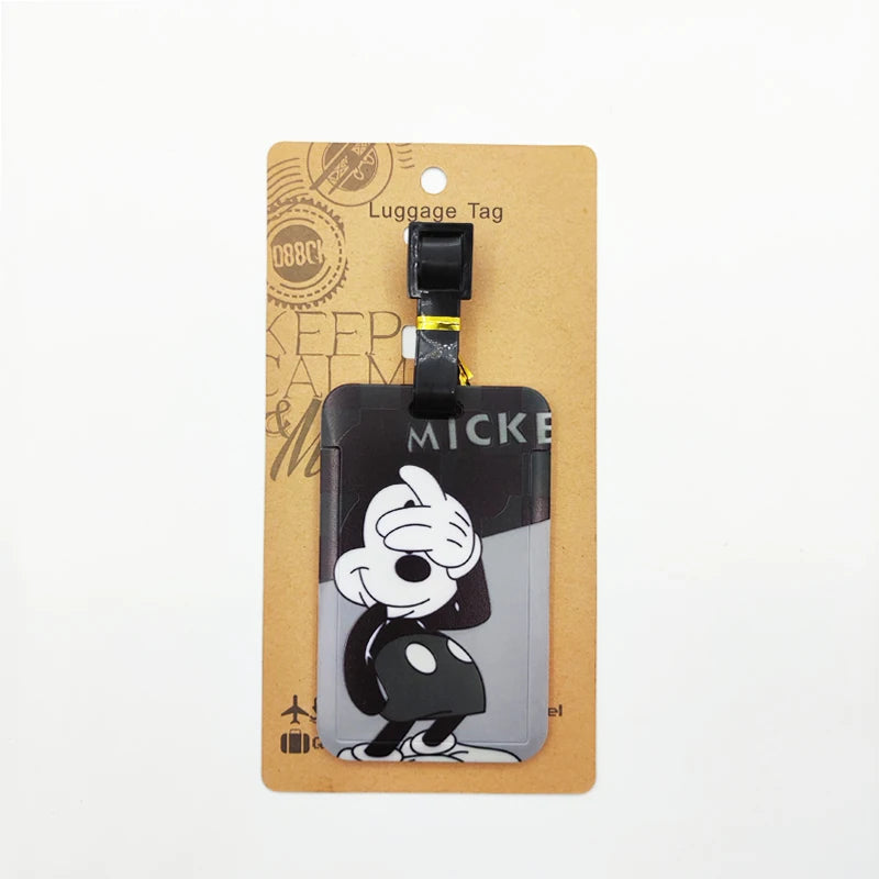 تاق شنطة سفر بتصميم ميكي وميني – لحفظ معلوماتك بلمسة ديزني أنيقة