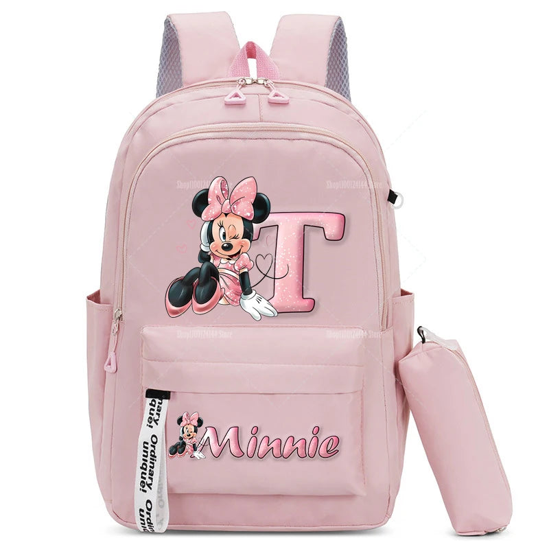 حقيبة ظهر ميني ماوس مع مقلمة