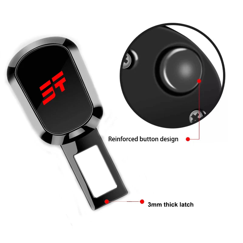 إضافة مشبك لحزام الأمان