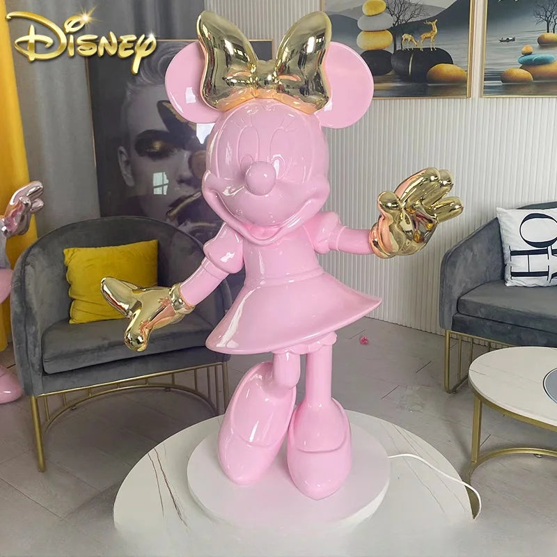 تمثال ميني ماوس العصري – مجسم ديكوري من الراتنج بحجم 20/30 سم
