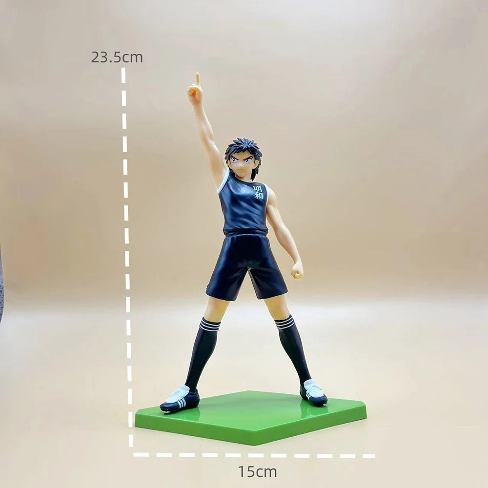 مجسمات كابتن تسوباسا – الشخصيات الكلاسيكية: تسوباسا، كوجيرو، وواكاباياشي | ارتفاع 18 سم