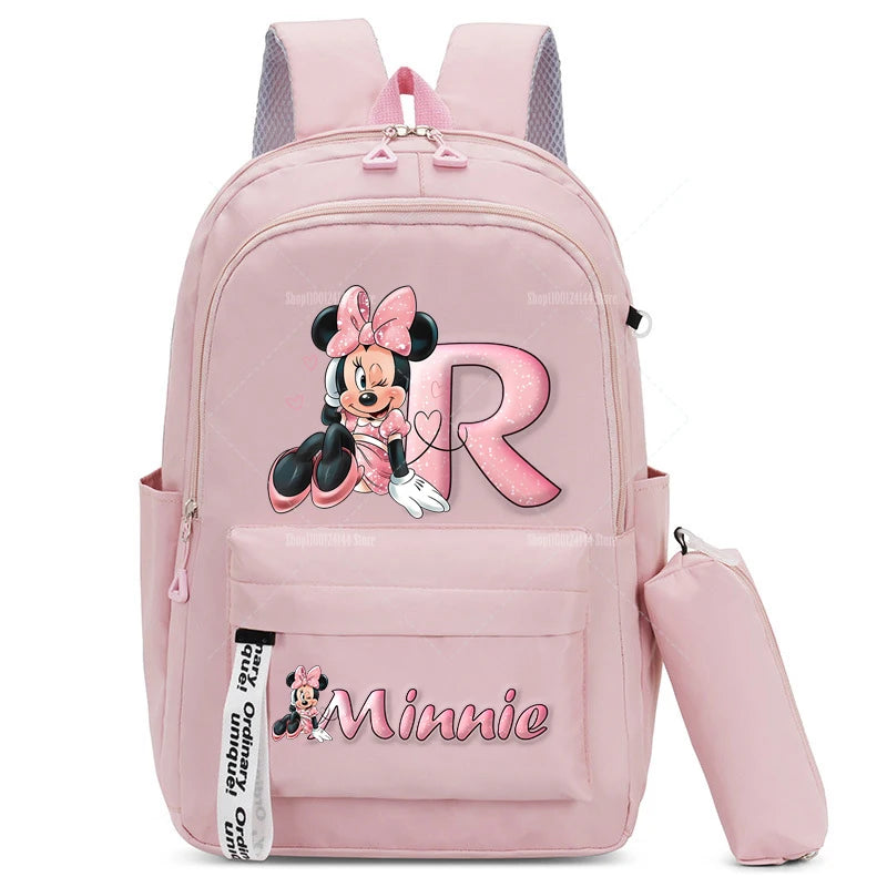 حقيبة ظهر ميني ماوس مع مقلمة