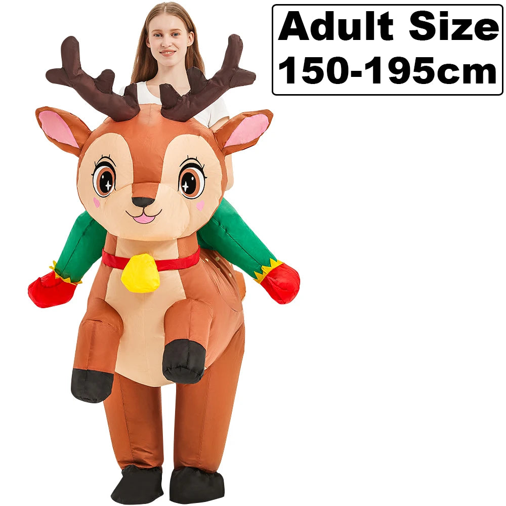 زي فضائي منتفخ جديد – للكبار والأطفال