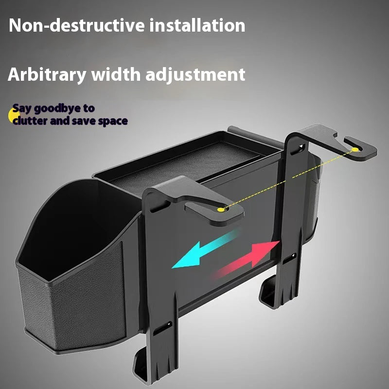 صندوق تخزين جانبي لمقاعد السيارة – متوافق مع سيارات نيسان (Nismo / Qashqai / Juke / X-Trail وغيرها)