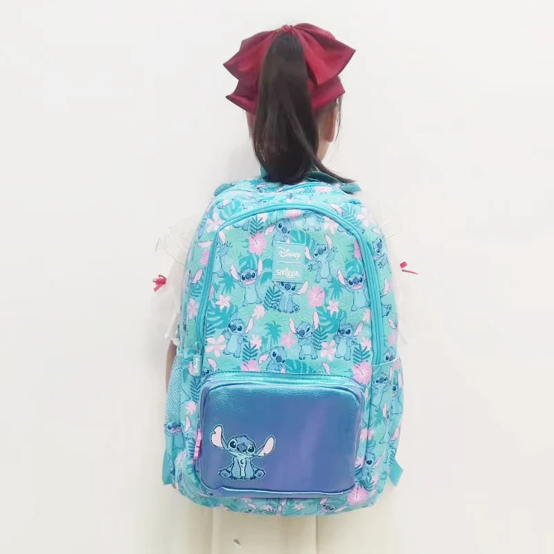 حقائب مدرسية سمايغل أستراليا الجديدة – حقيبة ظهر ديزني ستيتش، حقيبة غداء، زجاجة ماء، هدية للطلاب – تباع القطع بشكل منفصل.