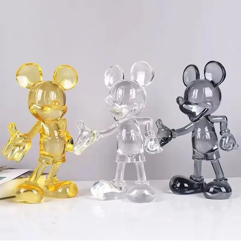 تمثال ميني ماوس العصري – مجسم ديكوري من الراتنج بحجم 20/30 سم