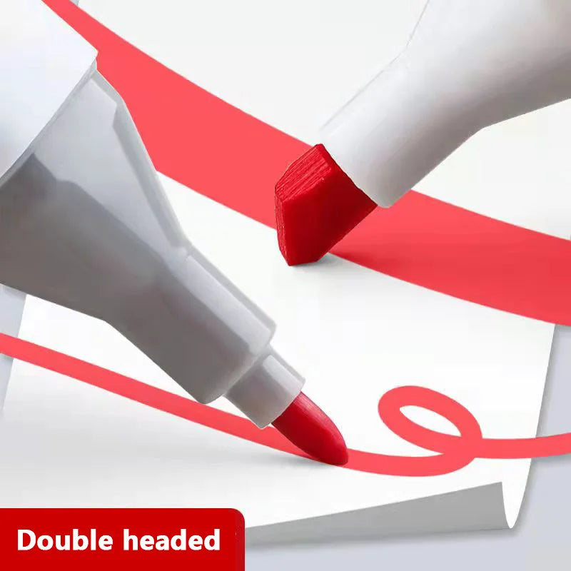 مجموعة ماركر زيتي مزدوج الرأس – من 24 إلى 168 لون للرسم، التظليل، المانجا، والجرافيتي