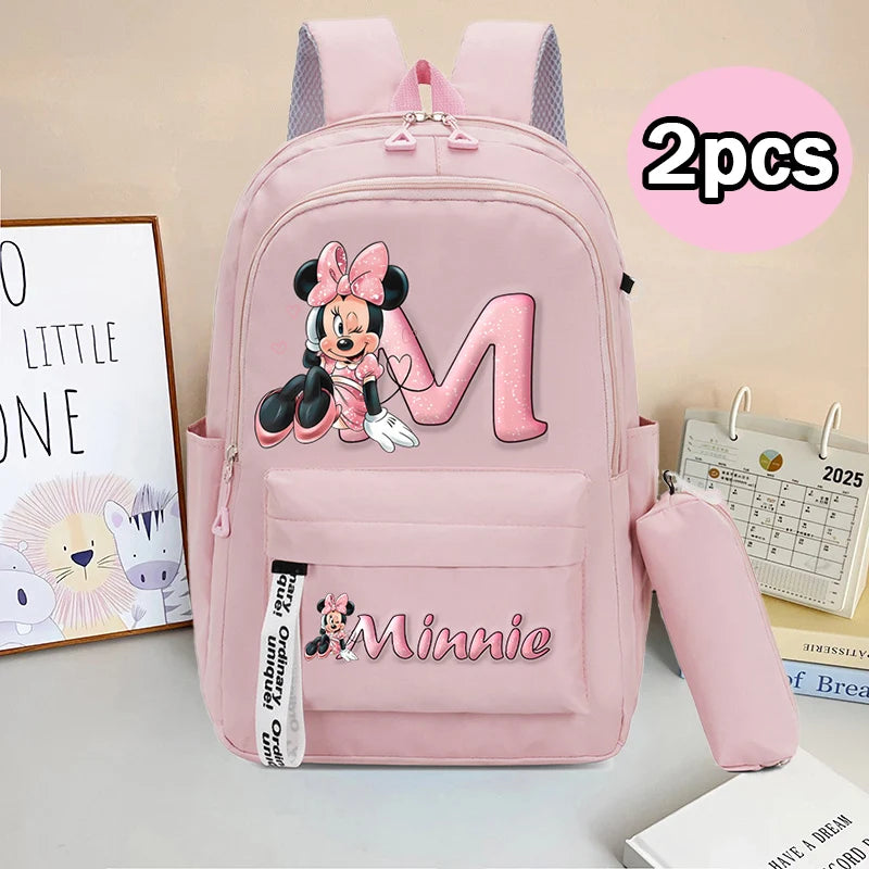 حقيبة ظهر ميني ماوس مع مقلمة