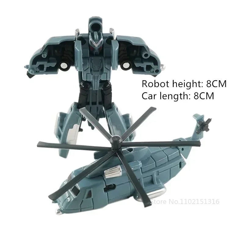 لعبة روبوت متحول 2 في 1 – سيارة تتحول إلى روبوت