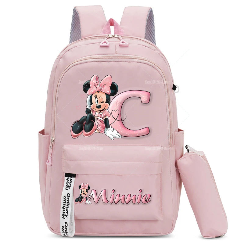 حقيبة ظهر ميني ماوس مع مقلمة