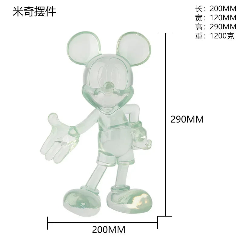 تمثال ميني ماوس العصري – مجسم ديكوري من الراتنج بحجم 20/30 سم